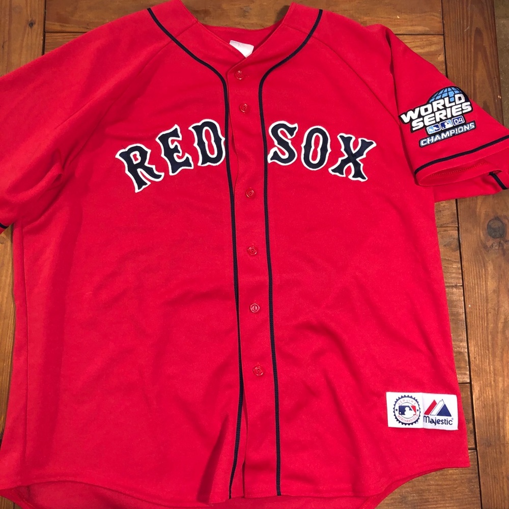 2004 David Ortiz Jersey commemorating World Series